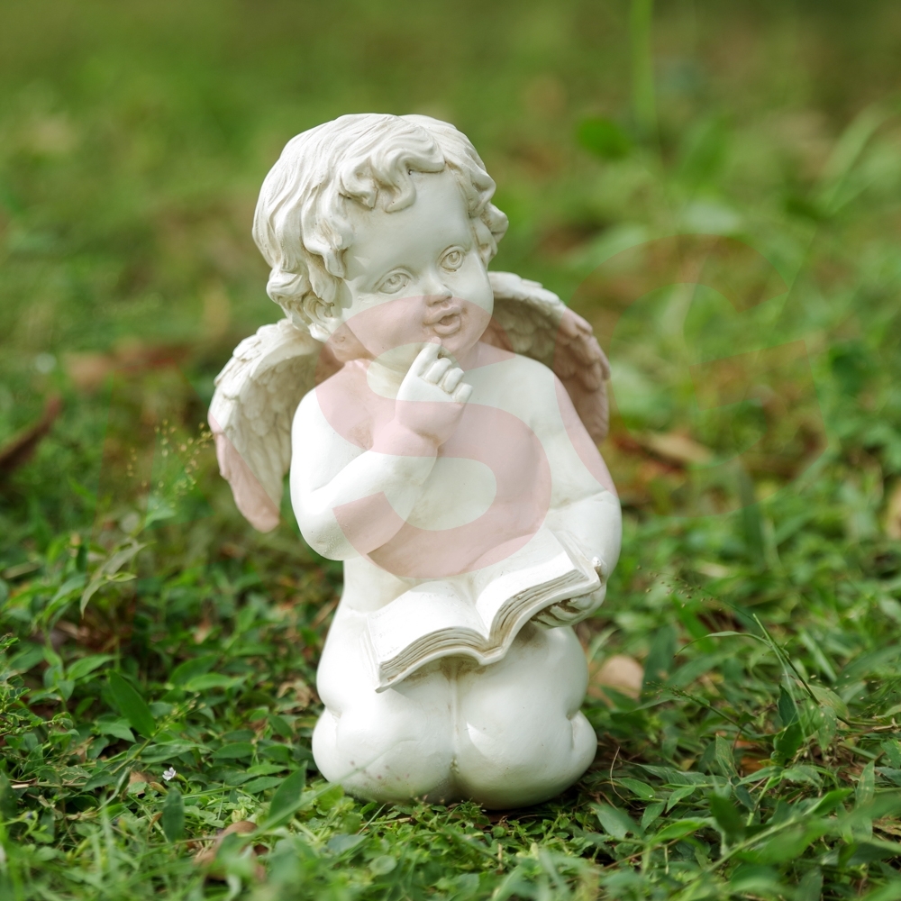 Curious Cherub Garden Ornament