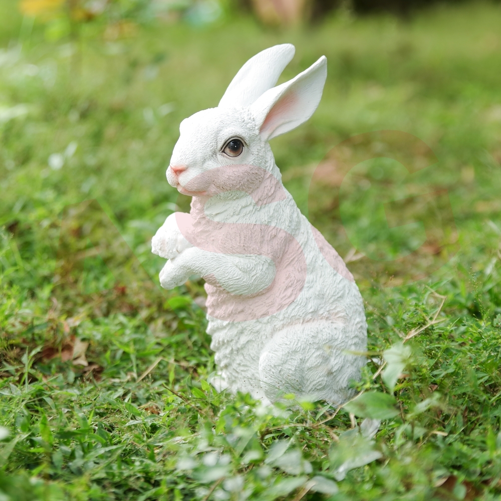 Standing Rabbit Garden Ornament