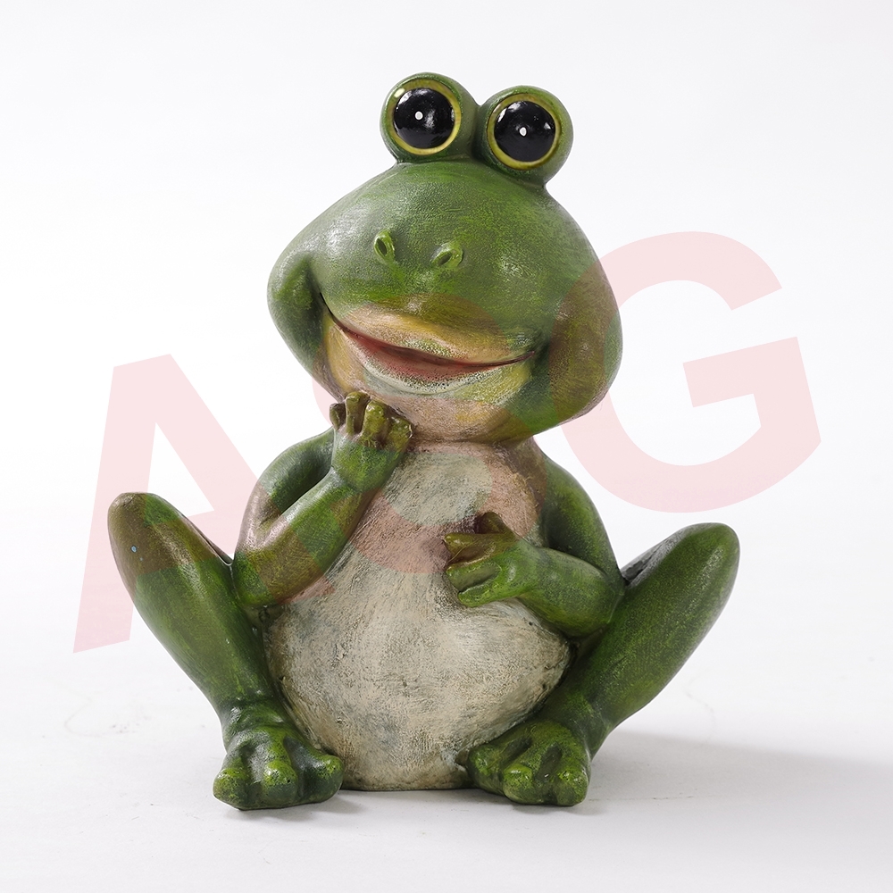 Smiling Frog Garden Ornament