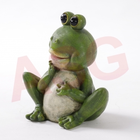 Smiling Frog Garden Ornament