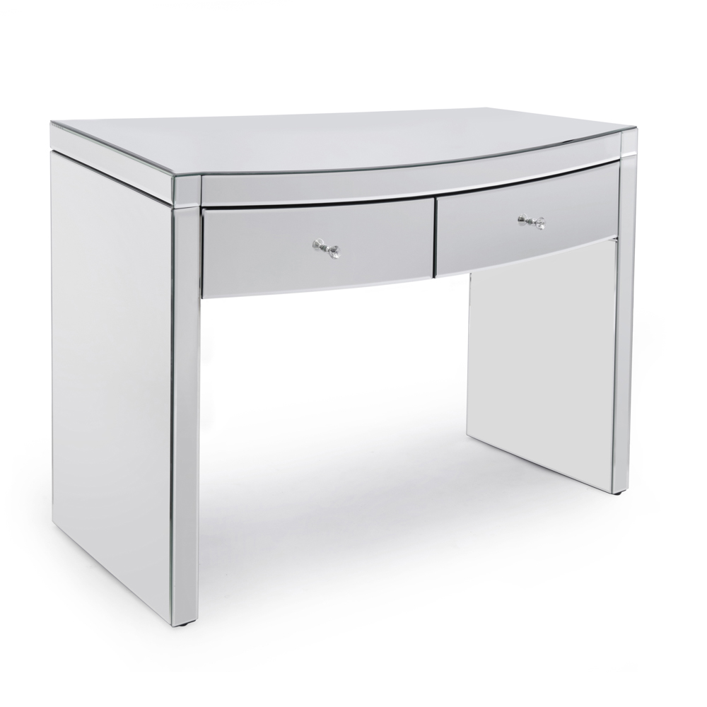 Layla Curved Mirrored Dressing Table