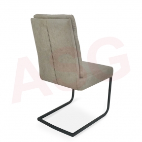 Alfred Dining Chair with Tall Cantilever Style Leg