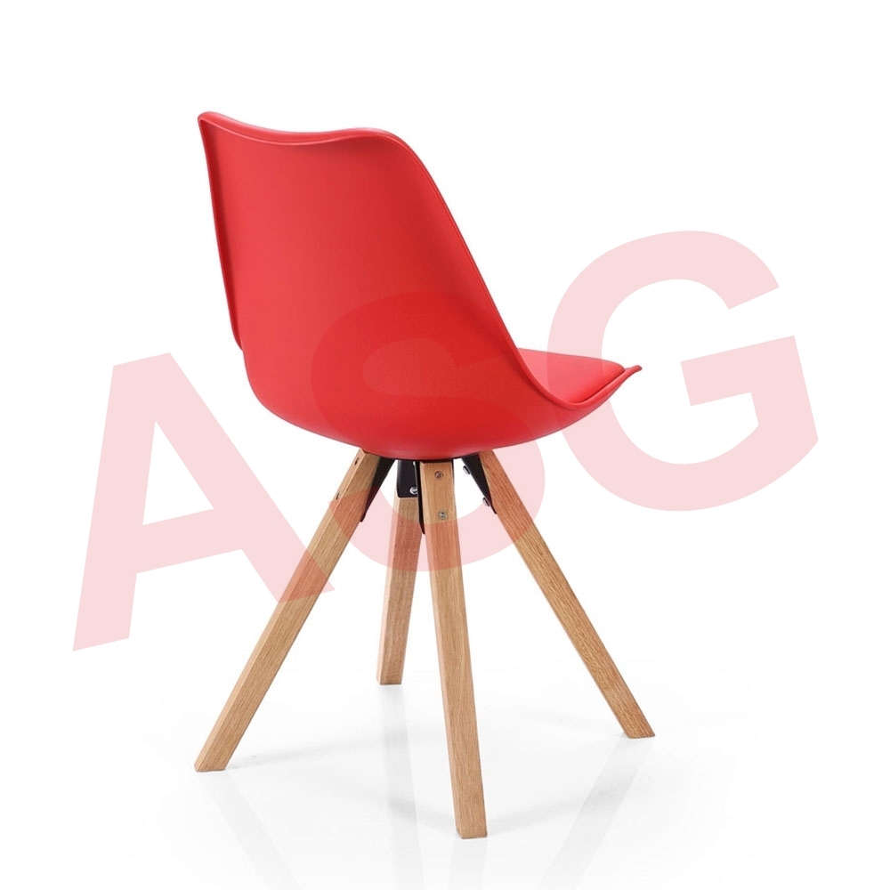 Charlie Dining Chair-Red
