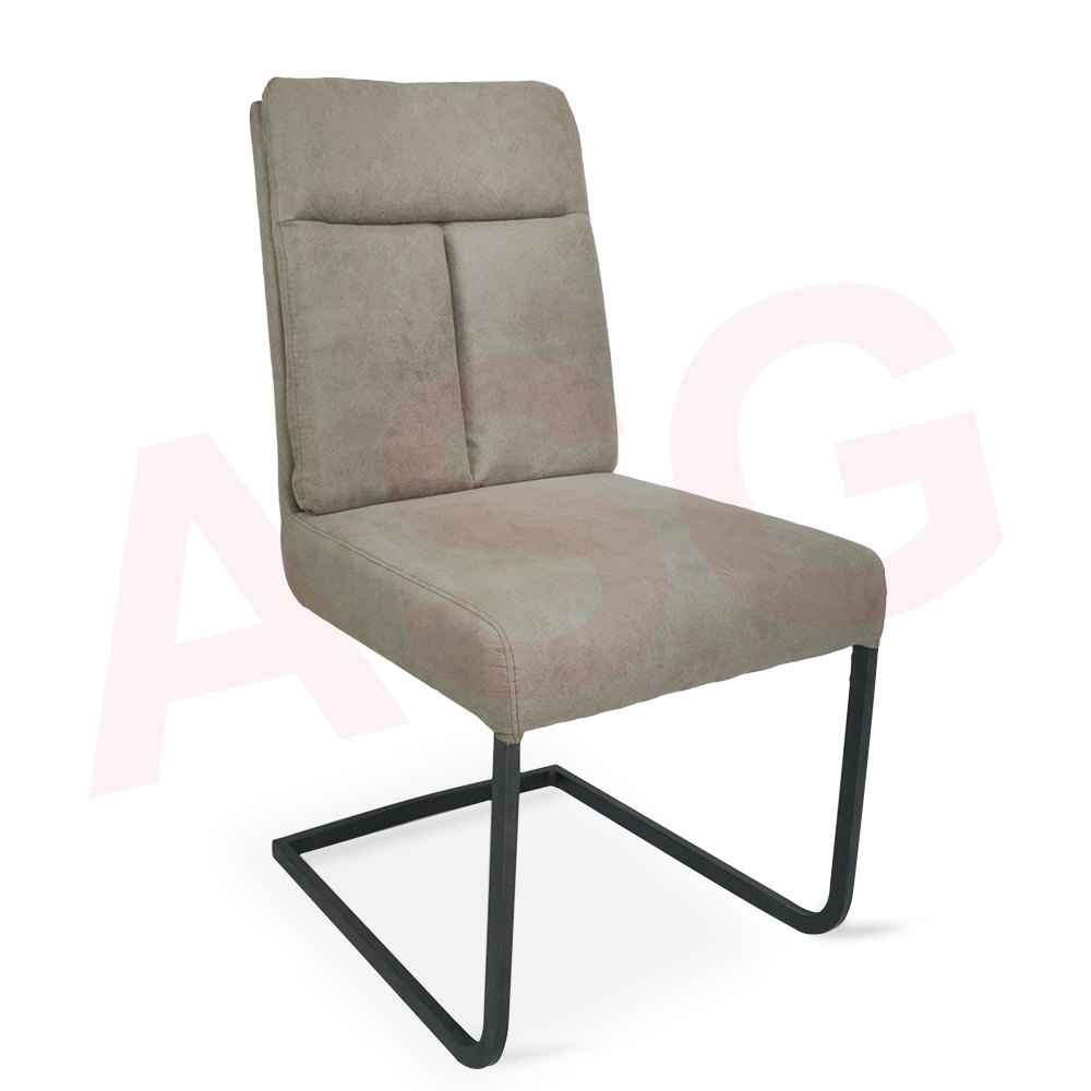 Alfred Dining Chair with Tall Cantilever Style Leg
