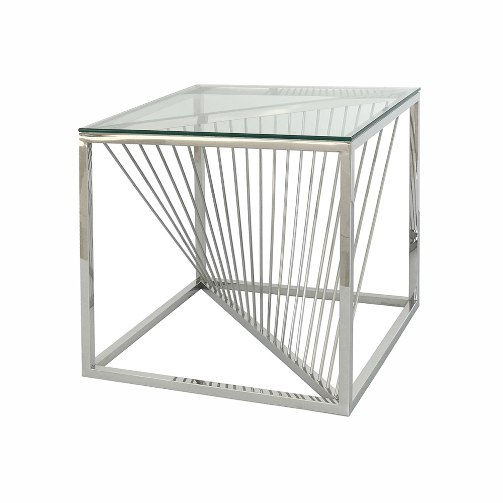 Eclipse Range Chome Side Table