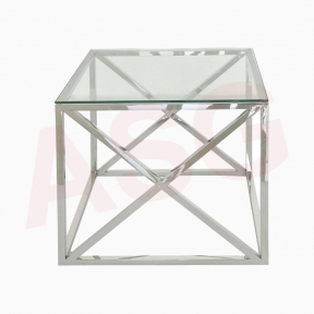Eclipse Range Silver Side Table